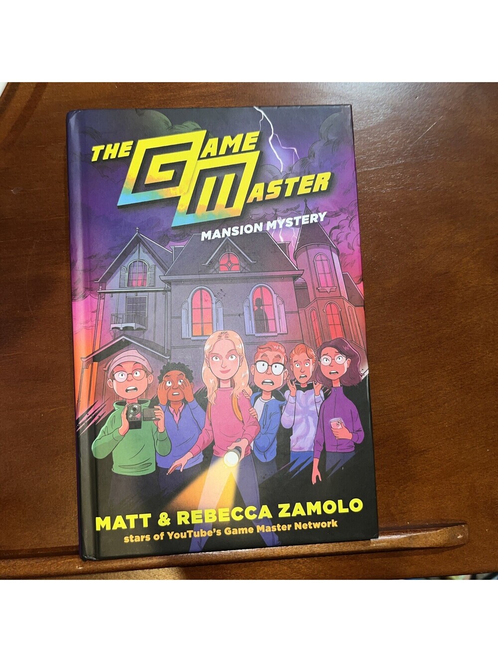 Game Master: Mansion Mystery by Matt Slays and Rebecca Zamolo (2022, Hardcover)